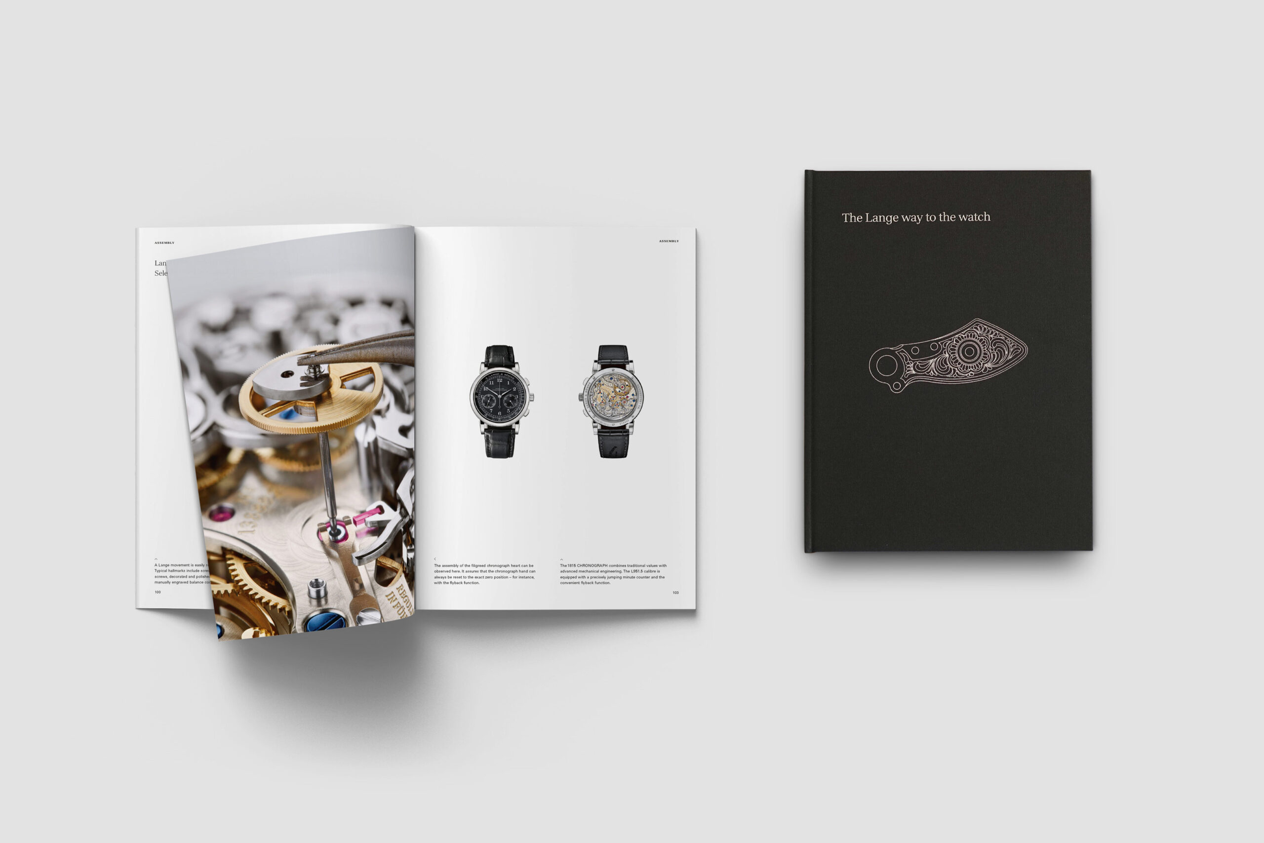 The Lange way to the watch book